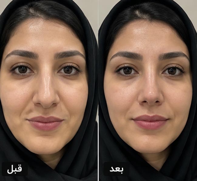 عکس قبل و بعد رینوپلاستی 4