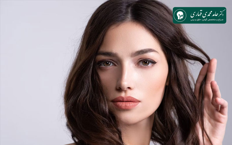 عکس قبل و بعد لیفت پیشانی