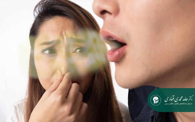بوی بد دهان؛ شایع‌ترین نشانه وجود سنگ لوزه