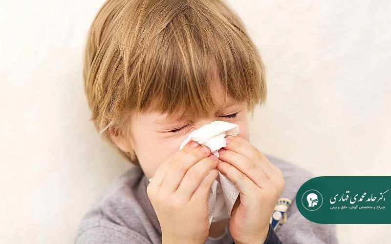 ضعف سیستم ایمنی و ارتباط آن با علت گرفتگی بینی طولانی در کودکان