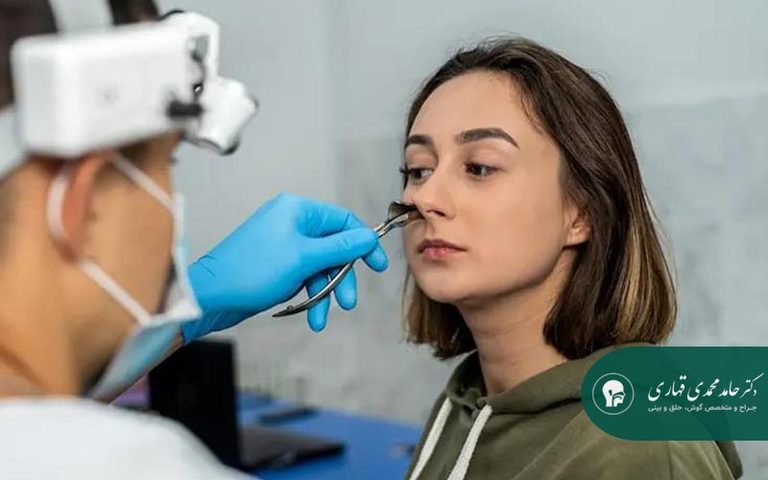 جراحی بینی بدون تامپون و بررسی شرایط بینی قبل از رینوپلاستی
