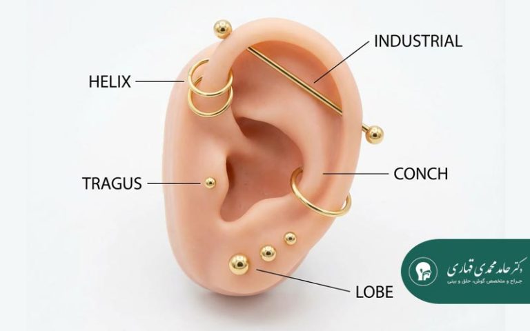 پیرسینگ نرمه گوش چه تفاوتی با پیرسینگ غضروفی دارد؟