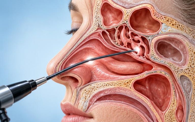 آندوسکوپی بینی و سینوس چگونه انجام می‌شود؟